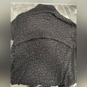 Cheetah print work out set